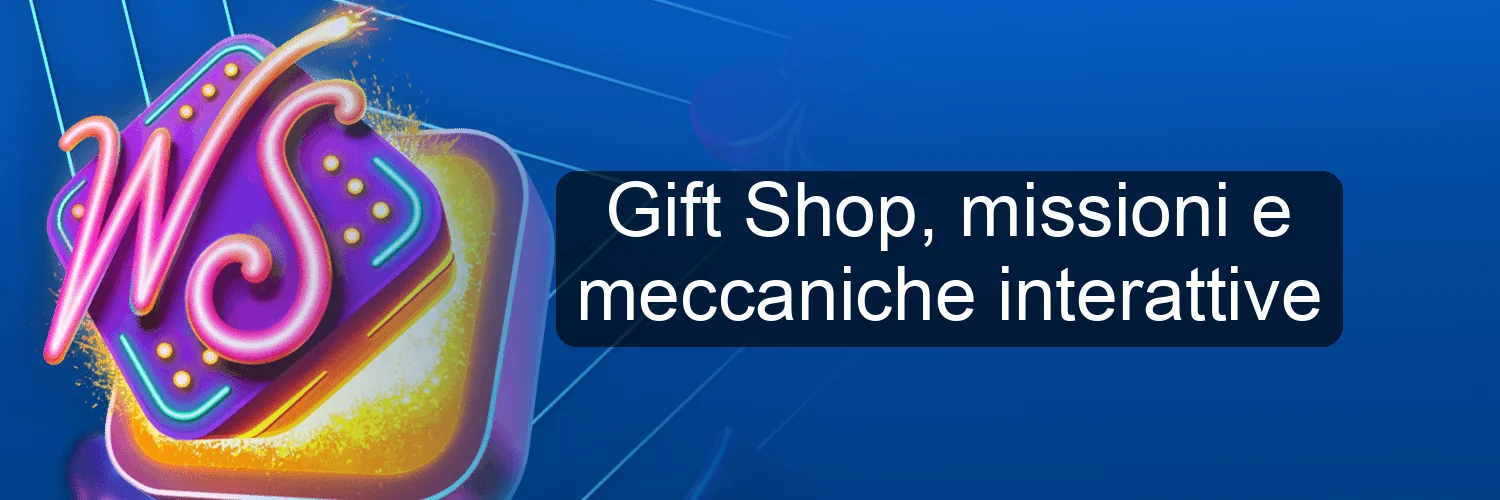 Gift Shop, missioni e meccaniche interattive