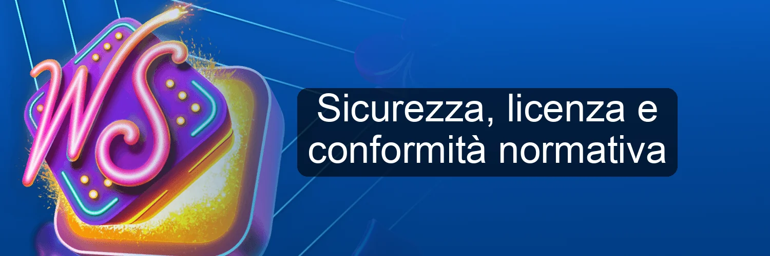 Sicurezza, licenza e conformità normativa